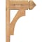 Ekena Millwork Westlake Arts & Crafts Smooth Outlooker, Western Red Cedar, 5 1/2"W x 12"D x 16"H OUT06X12X16WTL03SWR - alternate 2